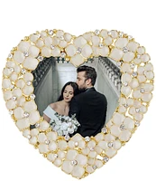 Olivia Riegel Dogwood Blossoms Crystal Heart Frame