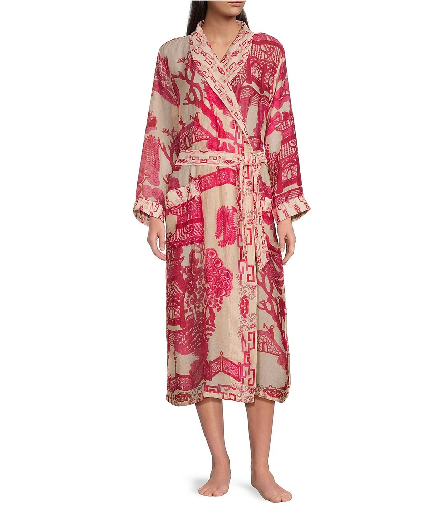 One Hundred Stars Giant Willow Woven Wrap Robe