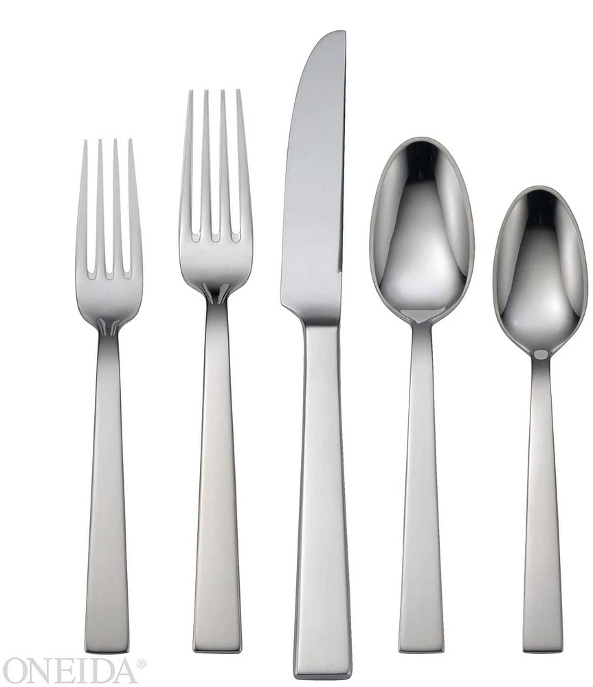 Oneida Aero 20-Piece Stainless Steel Flatware Set