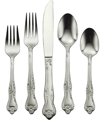 Oneida Azalea 45-Piece Stainless Steel Flatware Set