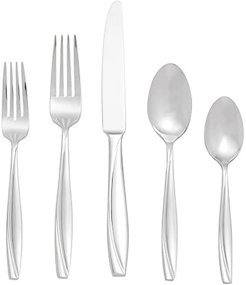 Oneida Camlynn Mirror 45-Piece Stainless Steel Flatware Set