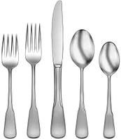 Oneida Colonial Boston 45-Piece Stainless Steel Flatware Set