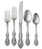 Oneida Michelangelo Traditional 45-Piece Stainless Steel Flatware Set