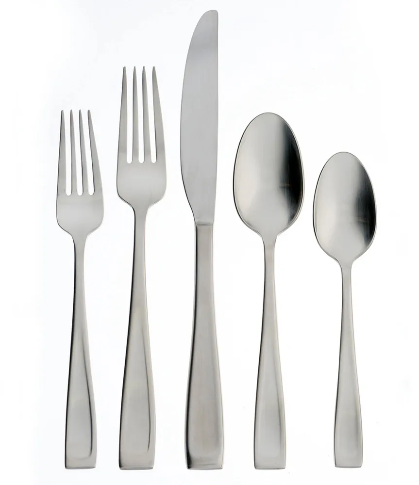 Oneida Satin Moda 65-Piece Stainless Steel Flatware Set