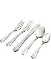 Oneida True Rose 45-Piece Stainless Steel Flatware Set