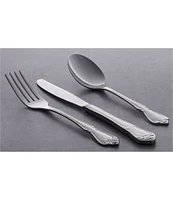 Oneida True Rose 45-Piece Stainless Steel Flatware Set