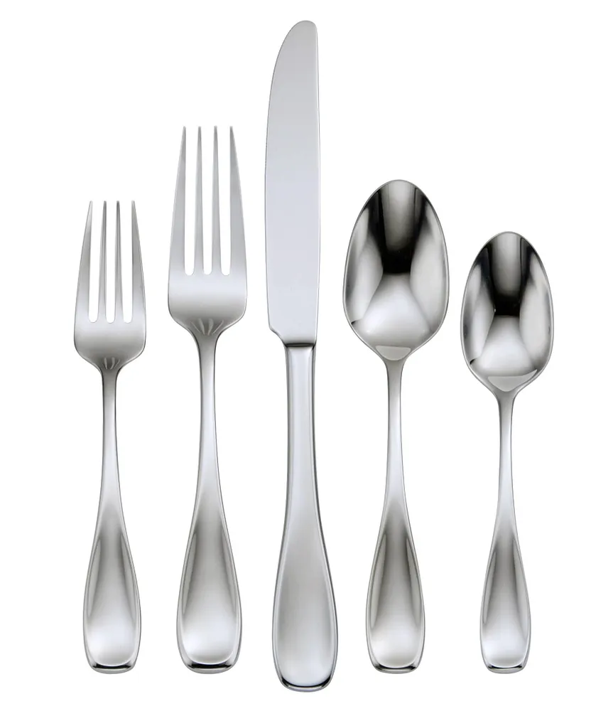 Oneida Voss 45-Piece Stainless Steel Flatware Set