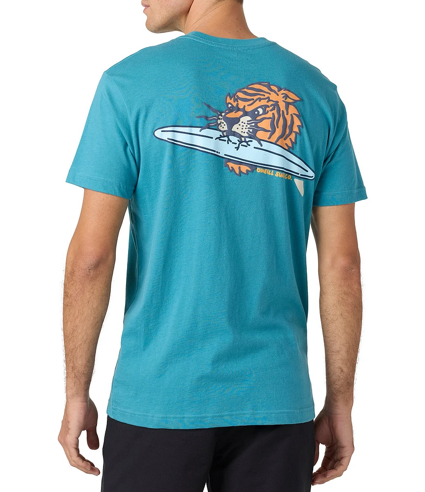 O'Neill Bad Cat Short Sleeve T-Shirt