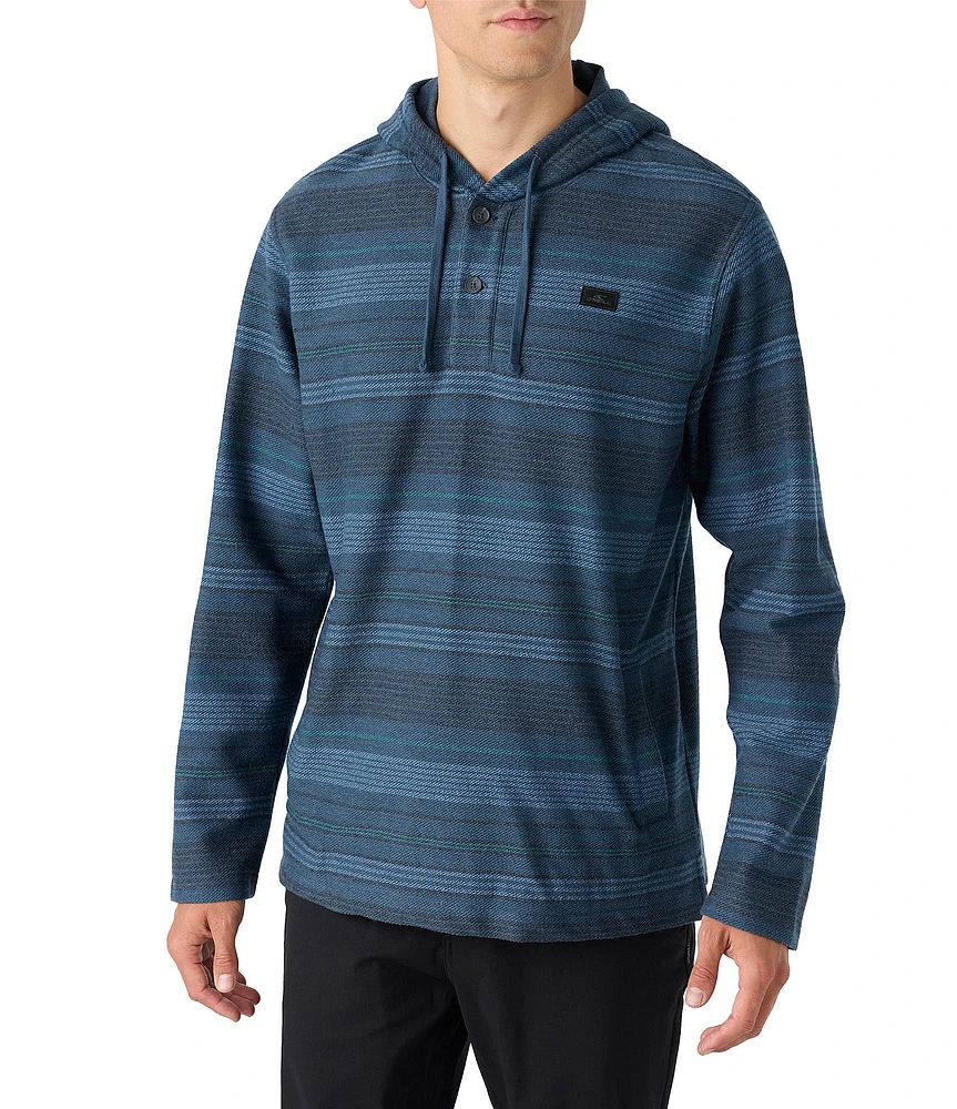 O'Neill Bavaro Stripe Long Sleeve Hooded Poncho