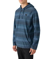 O'Neill Bavaro Stripe Long Sleeve Hooded Poncho