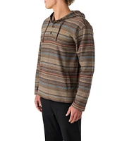 O'Neill Bavaro Stripe Long Sleeve Hooded Poncho