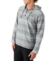 O'Neill Bavaro Stripe Long Sleeve Hooded Poncho