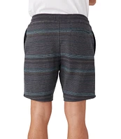 O'Neill Bavaro Yarn-Dyed-Stripe Fleece 19#double; Outseam Shorts