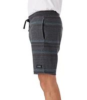 O'Neill Bavaro Yarn-Dyed-Stripe Fleece 19#double; Outseam Shorts