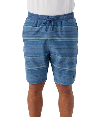 O'Neill Bavaro Yarn-Dyed-Stripe Fleece 19#double; Outseam Shorts