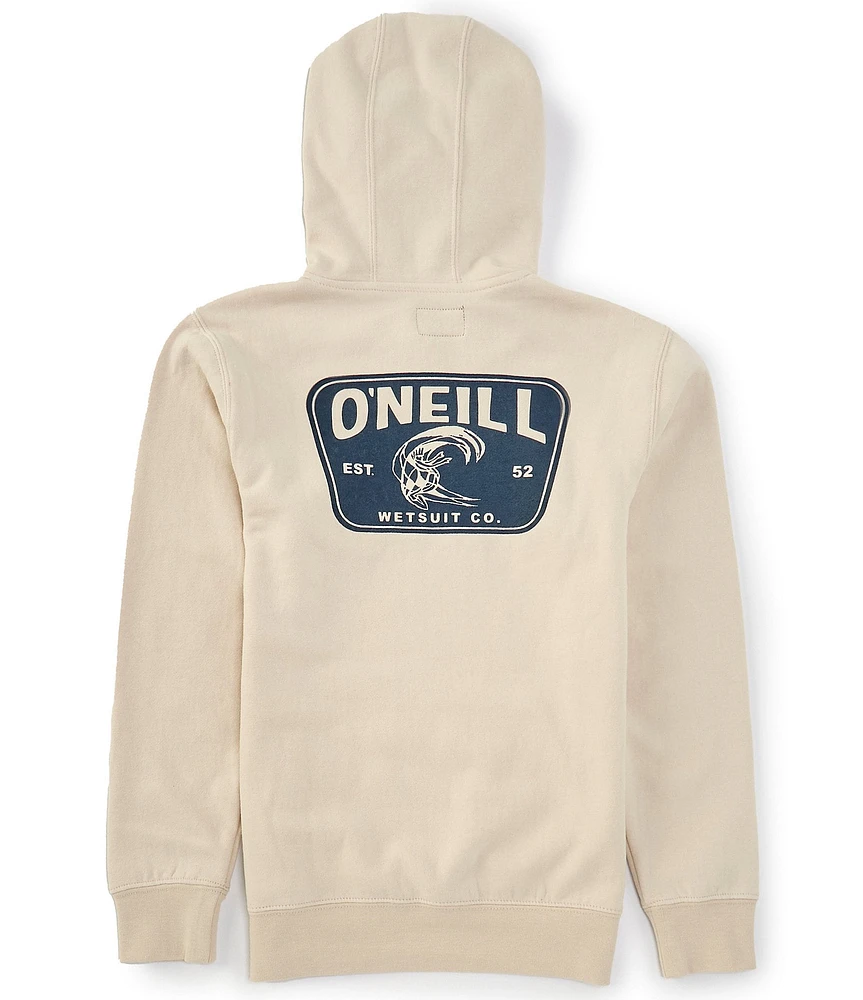 O'Neill Big Boys 8-20 Long Sleeve Fifty Two Graphic Pullover Hoodie