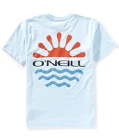 O'Neill Big Boys 8-20 Short Sleeve Encircle Sun Graphic T-Shirt