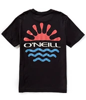 O'Neill Big Boys 8-20 Short Sleeve Encircle Sun Graphic T-Shirt