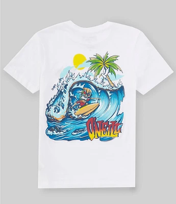 O'Neill Big Boys 8-20 Short Sleeve Tiki Man Graphic T-Shirt