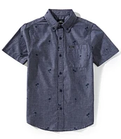 O'Neill Big Boys 8-20 Short Sleeve Topside Shirt