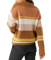 O'Neill Billie Long Sleeve Striped Sweater