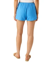 O'Neill Brenda Mid Rise Double Gauze Crinkle Shorts