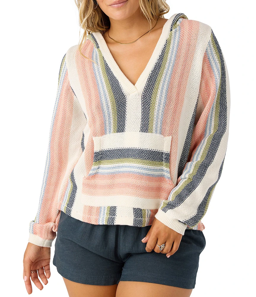 O'Neill Catamaran Long Sleeve Striped Hooded Sweater