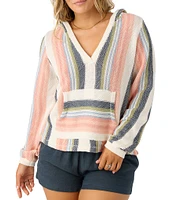 O'Neill Catamaran Long Sleeve Striped Hooded Sweater