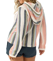 O'Neill Catamaran Long Sleeve Striped Hooded Sweater