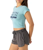 O'Neill Coastal Cowgirl Short Sleeve Cropped Baby T-Shirt