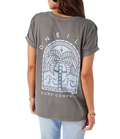 O'Neill Coco Dreaming Short Sleeve Graphic Oversized T-Shirt