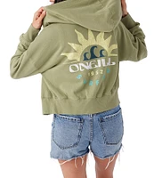 O'Neill Darcie Long Sleeve Hooded Fleece Graphic Sweatshirt