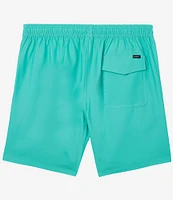 O'Neill Hermosa Elastic Waist 17#double; Outseam Stretch Volley Shorts