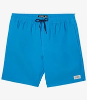 O'Neill Hermosa Elastic Waist 17#double; Outseam Stretch Volley Shorts