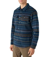 O'Neill Glacier Printed Long Sleeve Superfleece Shirt Jacket