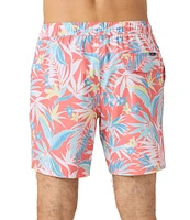 O'Neill Hermosa E-Waist Printed 17#double; Outseam Swim Trunks
