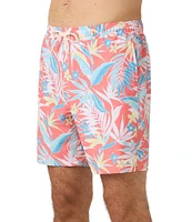 O'Neill Hermosa E-Waist Printed 17#double; Outseam Swim Trunks