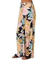 O'Neill Jonie Mikah High Rise Flowy Pull-On Printed Wide Leg Pants
