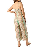 O'Neill Keiko Cora Mixed-Media-Floral Jumpsuit