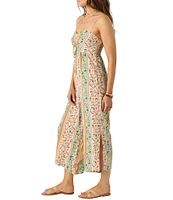 O'Neill Keiko Cora Mixed-Media-Floral Jumpsuit