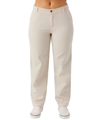 O'Neill Kree Mid Rise Twill Pants