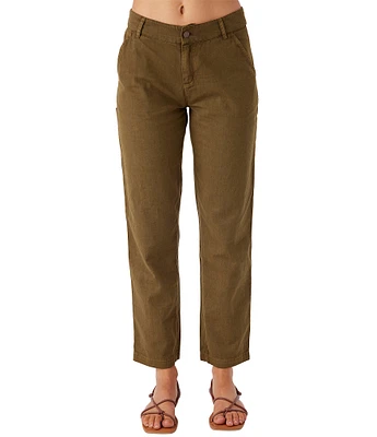 O'Neill Kree Mid Rise Twill Pants