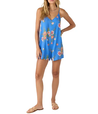 O'Neill Kylin Sleeveless Floral Printed Romper