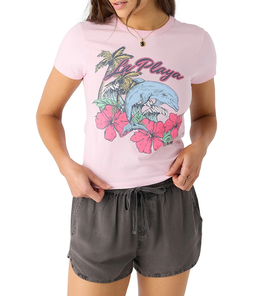 O'Neill La Playa Short Sleeve Jersey T-Shirt