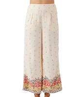 O'Neill Lacey Coordinating Printed Wide Leg Pants