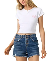 O'Neill Logo Detailed Short Sleeve Baby T-Shirt