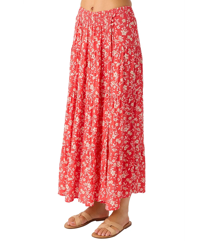 O'Neill Luciana Floral Printed Midi Skirt