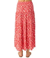 O'Neill Luciana Floral Printed Midi Skirt
