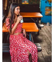 O'Neill Luciana Floral Printed Midi Skirt