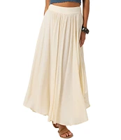 O'Neill Marnie High Rise Solid Maxi Skirt